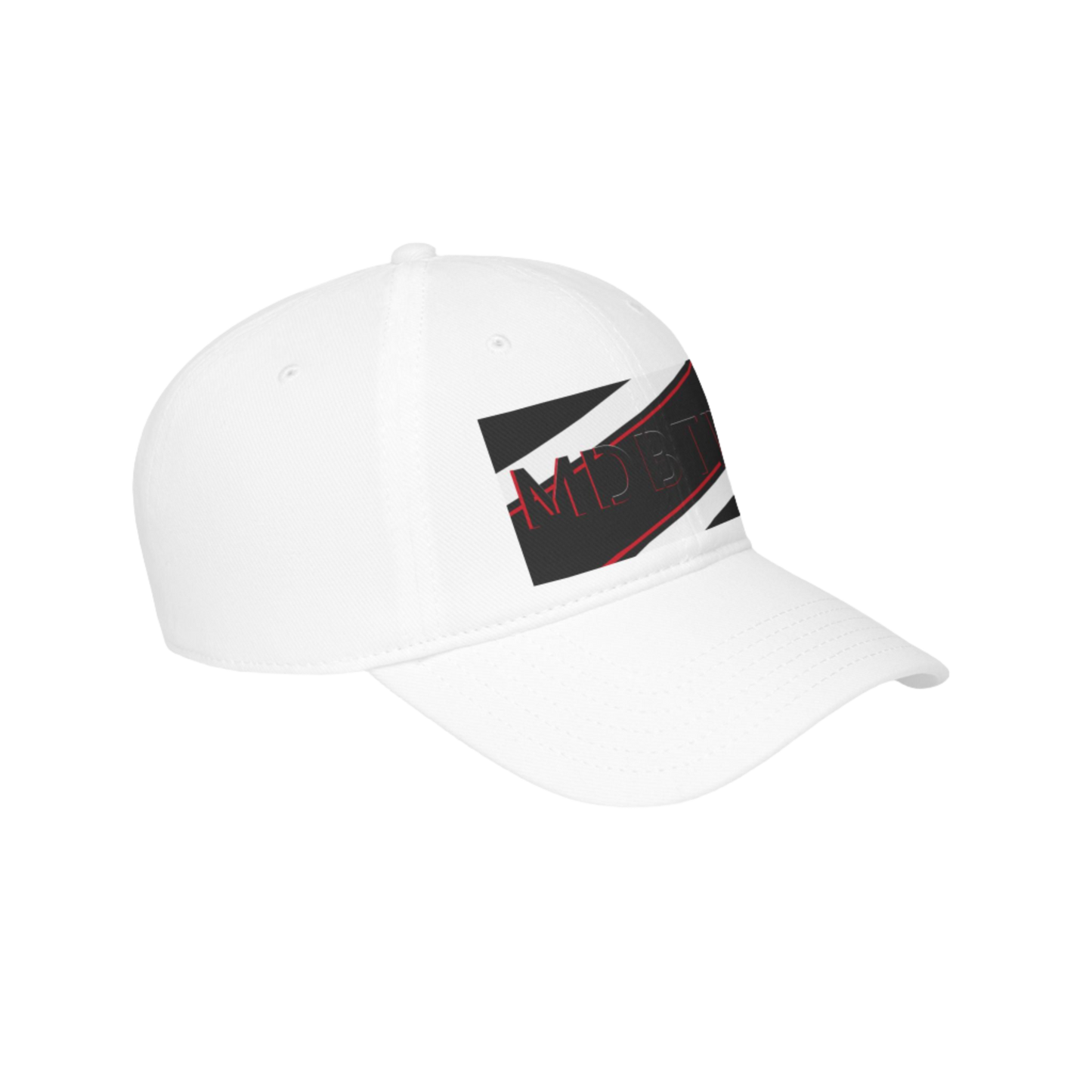 MDBTDJ#HZPSBWRC White - Low Profile Baseball Cap, Hats, Hats, Tattooed Djs Shop