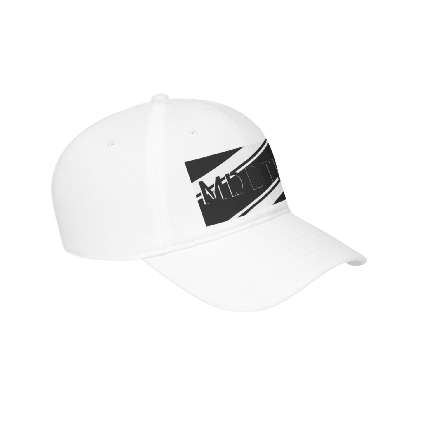 MDBTDJ#HZPSBWBWC White - Low Profile Baseball Cap, Hats, Hats, Tattooed Djs Shop