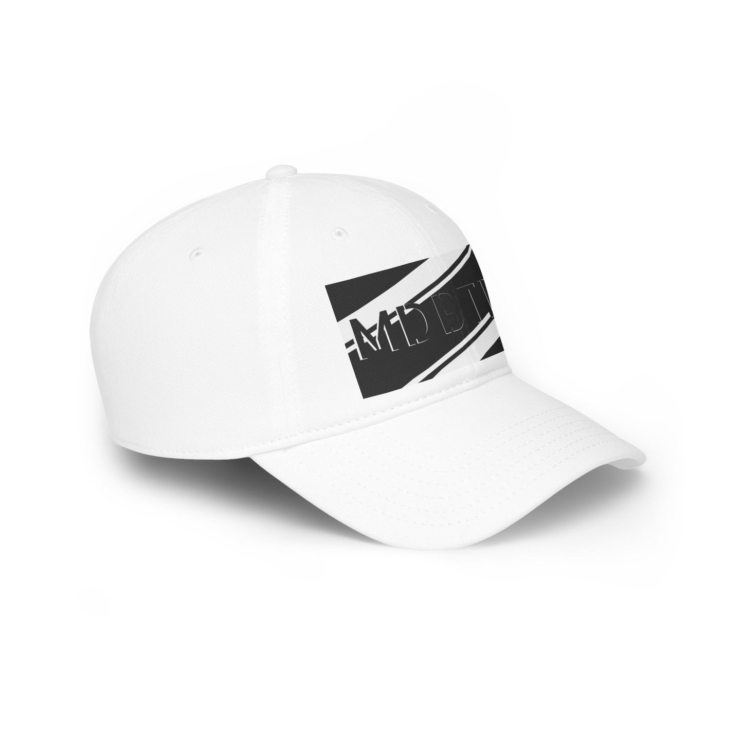 MDBTDJ#HZPSBWBWC White - Low Profile Baseball Cap, Hats, Hats, Tattooed Djs Shop