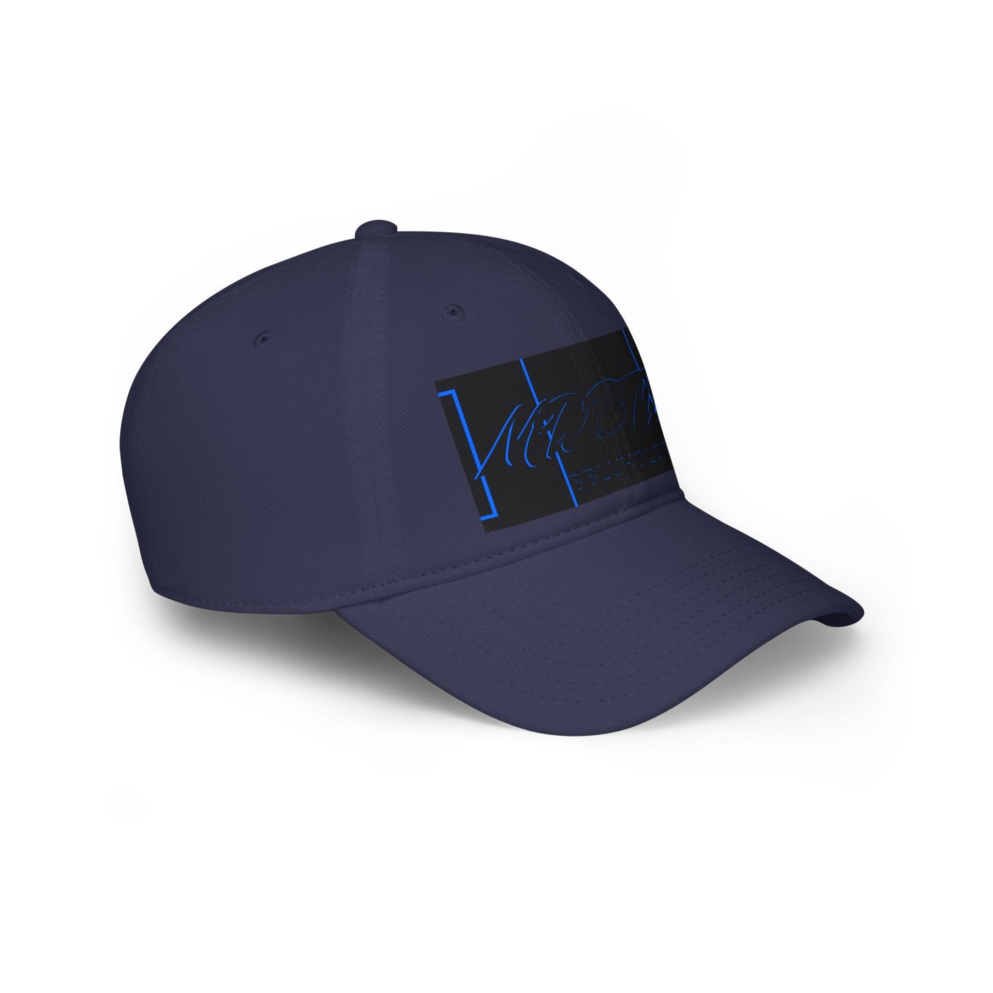 MDBTDJ#BBLUHOLOC Navy - Low Profile Baseball Cap, Hats, Headwear, Tattooed Djs Shop