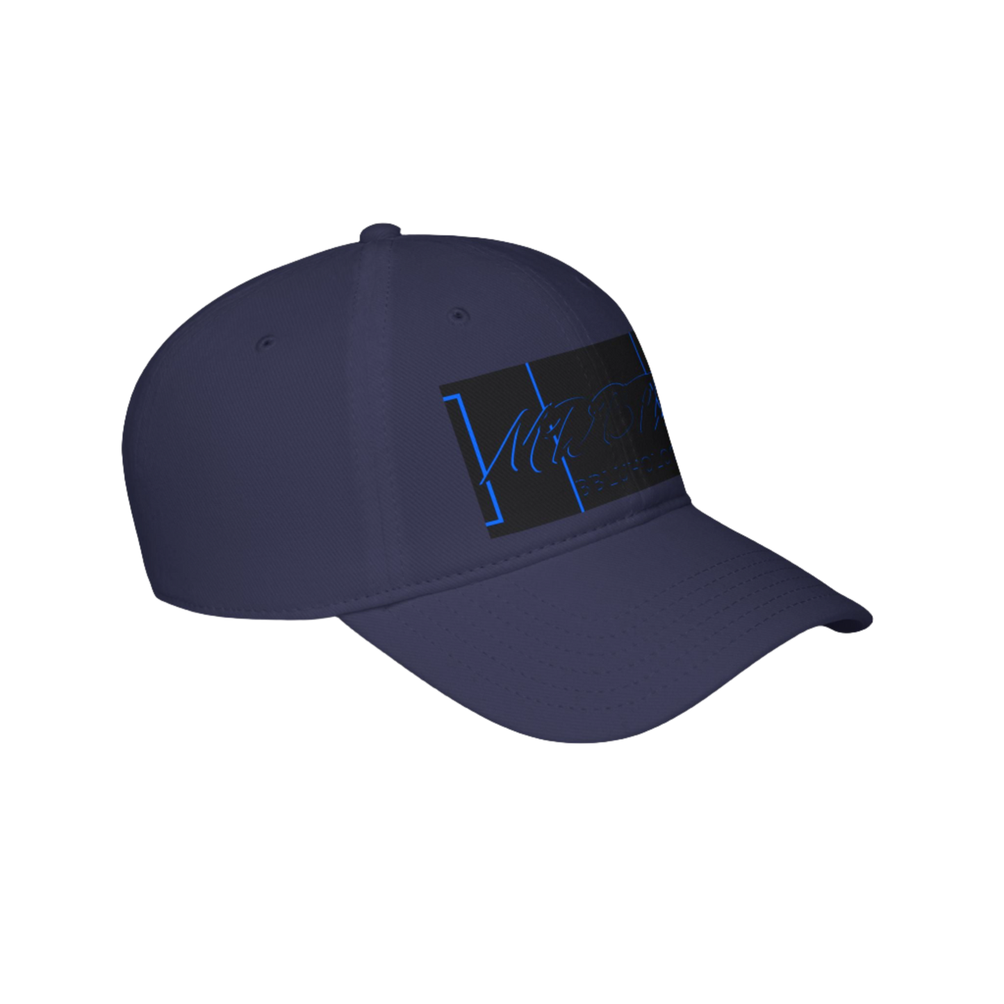 MDBTDJ#BBLUHOLOC Navy - Low Profile Baseball Cap, Hats, Headwear, Tattooed Djs Shop