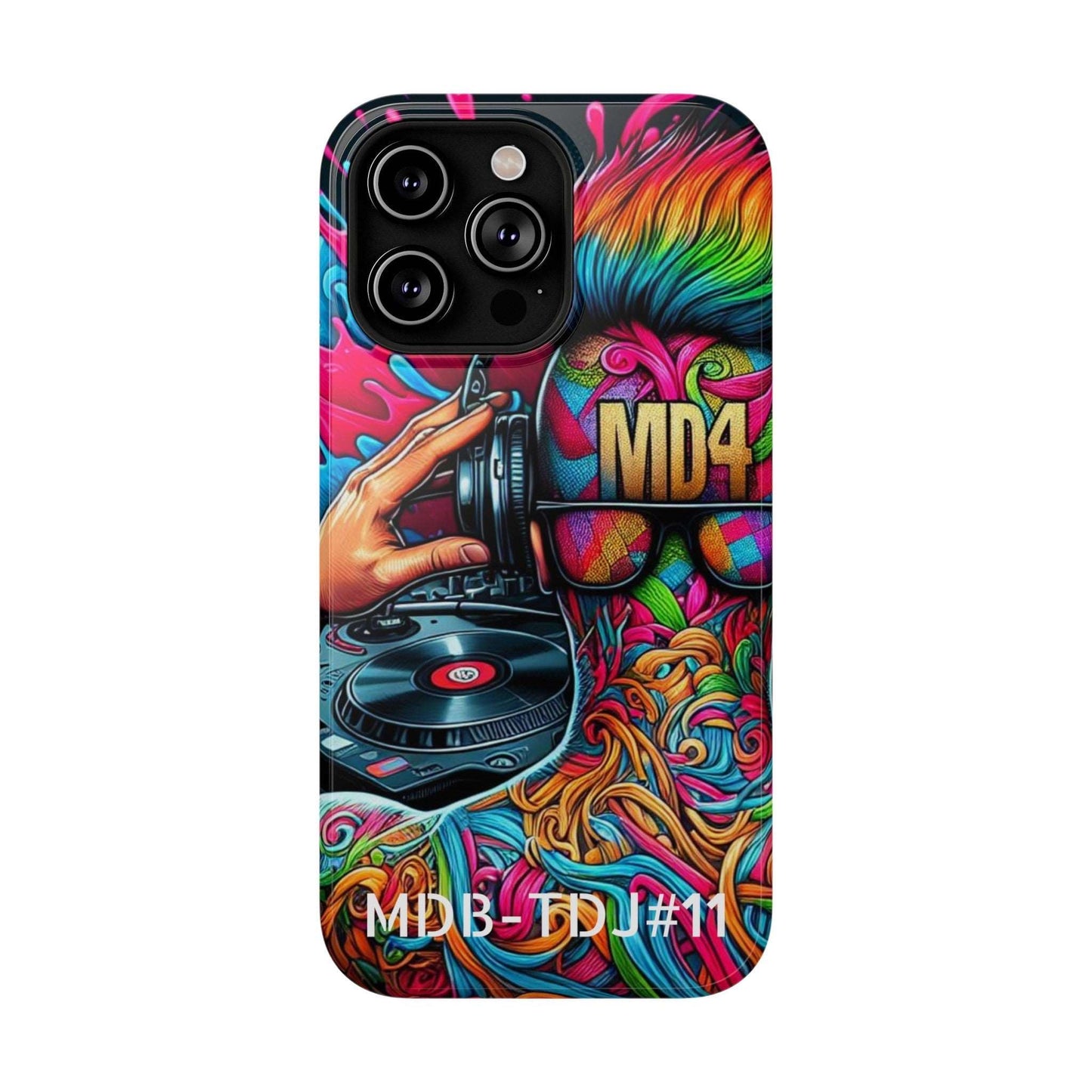 MDBTDJ#11 Impact-Resistant Phone Cases Fits most Tattooed DJ's Limited Edition