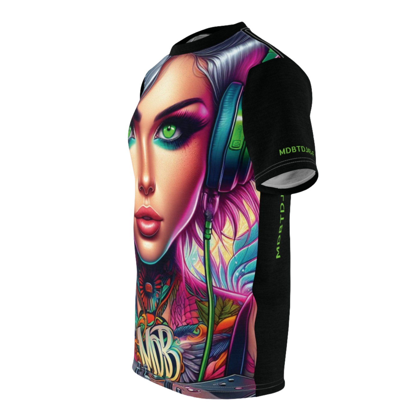 MDBTDJ#3-F Premium Tee Shirt - Tattooed Dj's Limited Edition - Unisex, T-Shirt, Clothing Tops, Tattooed Djs Shop