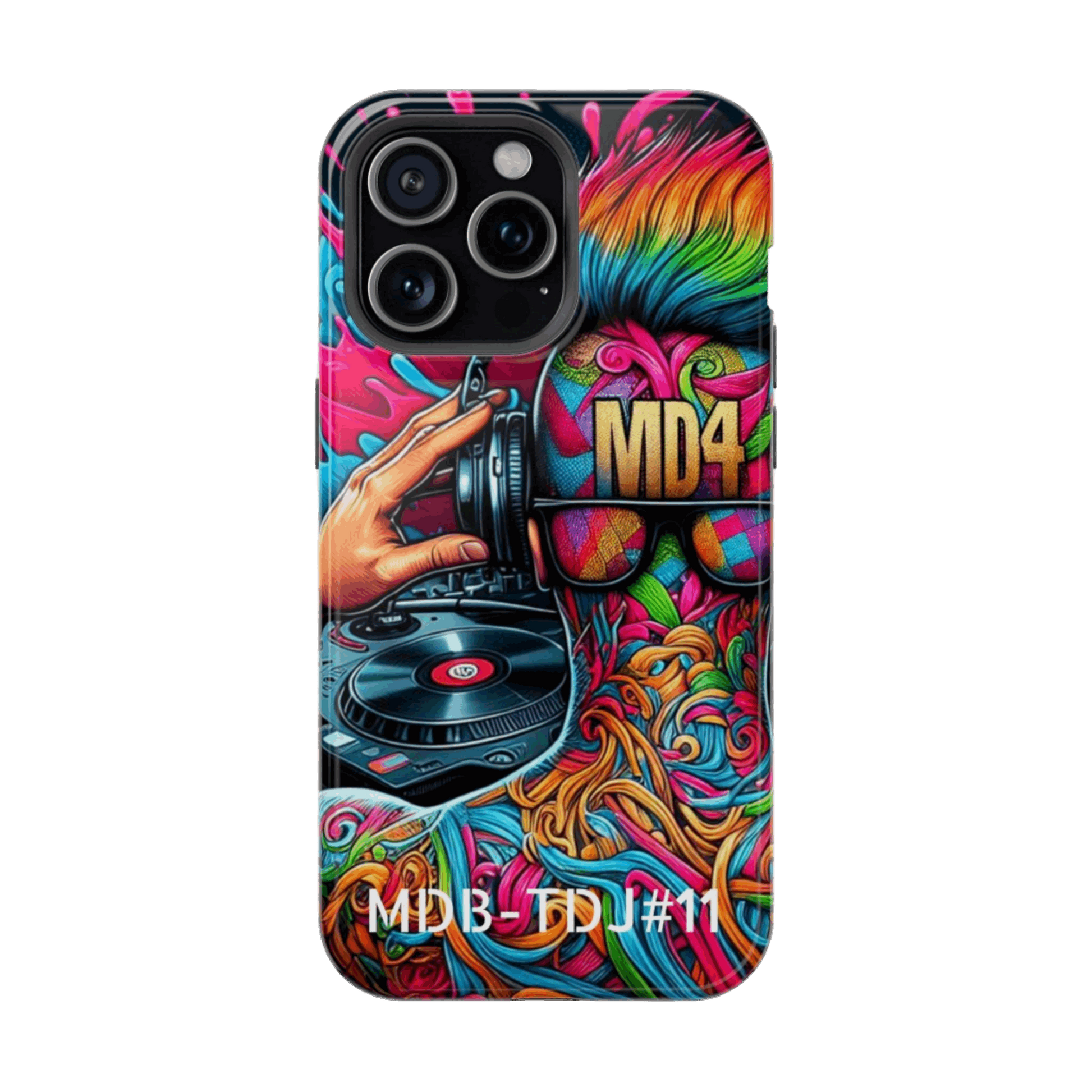 MDBTDJ#11 Impact-Resistant Phone Cases Fits most Tattooed DJ's Limited Edition