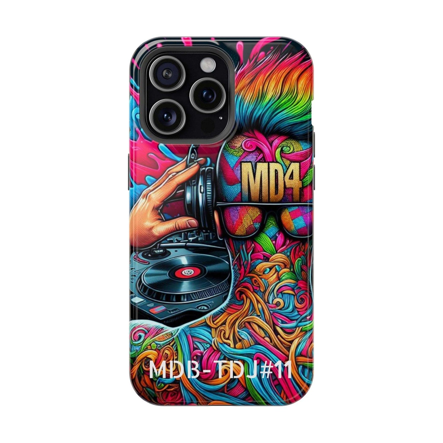 MDBTDJ#11 Impact-Resistant Phone Cases Fits most Tattooed DJ's Limited Edition