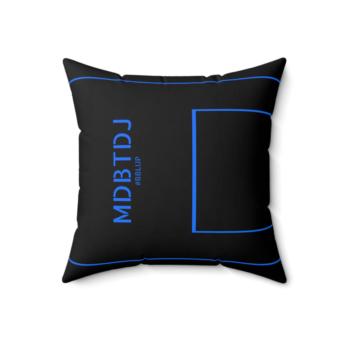 MDBTDJ#BBLUP Spun Polyester Square Pillow