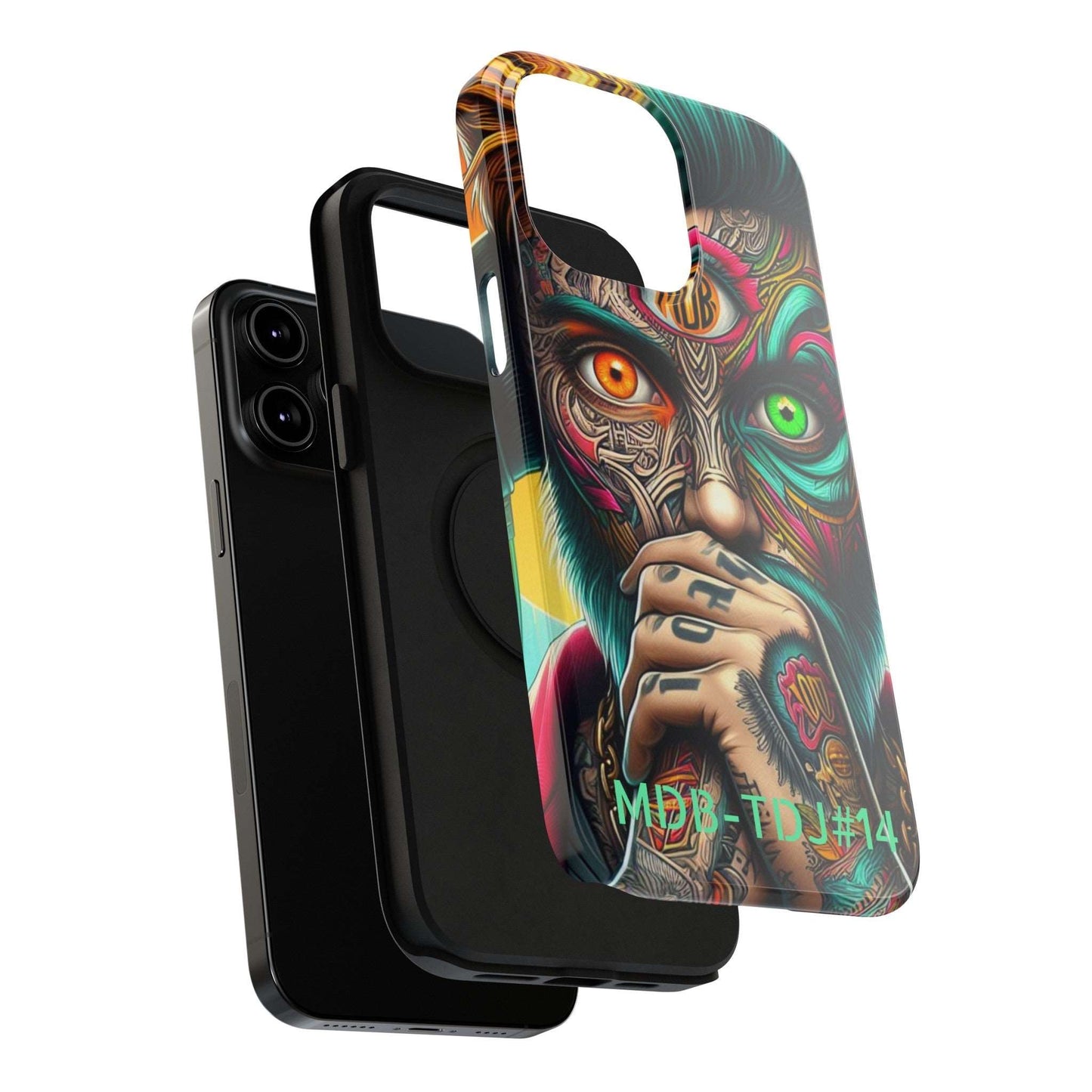 MDBTDJ#14 Impact-Resistant Phone Cases Fits most Tattooed DJ's Limited Edition