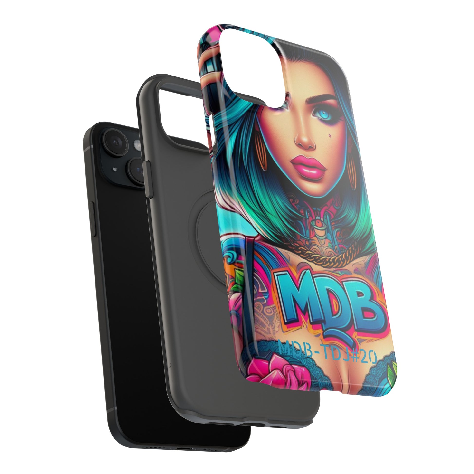 MDBTDJ#20 Impact-Resistant Phone Cases Fits most Tattooed DJ's Limited Edition, Phone Case, Tattooed Djs Shop