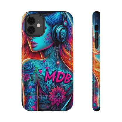 MDBTDJ#21 Impact-Resistant Phone Cases Fits most Tattooed DJ's Limited Edition, Phone Case, Tattooed Djs Shop