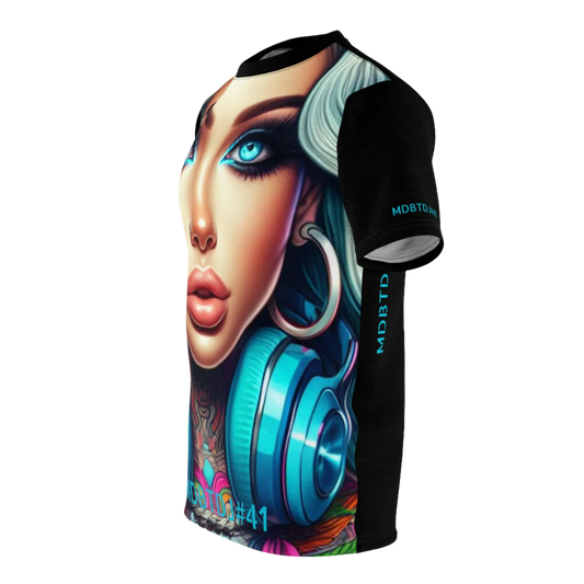 MDBTDJ#41 Premium Art Tee Shirt - Tattooed Dj's Limited Edition - Unisex, T-Shirt, T-Shirts, Tattooed Djs Shop