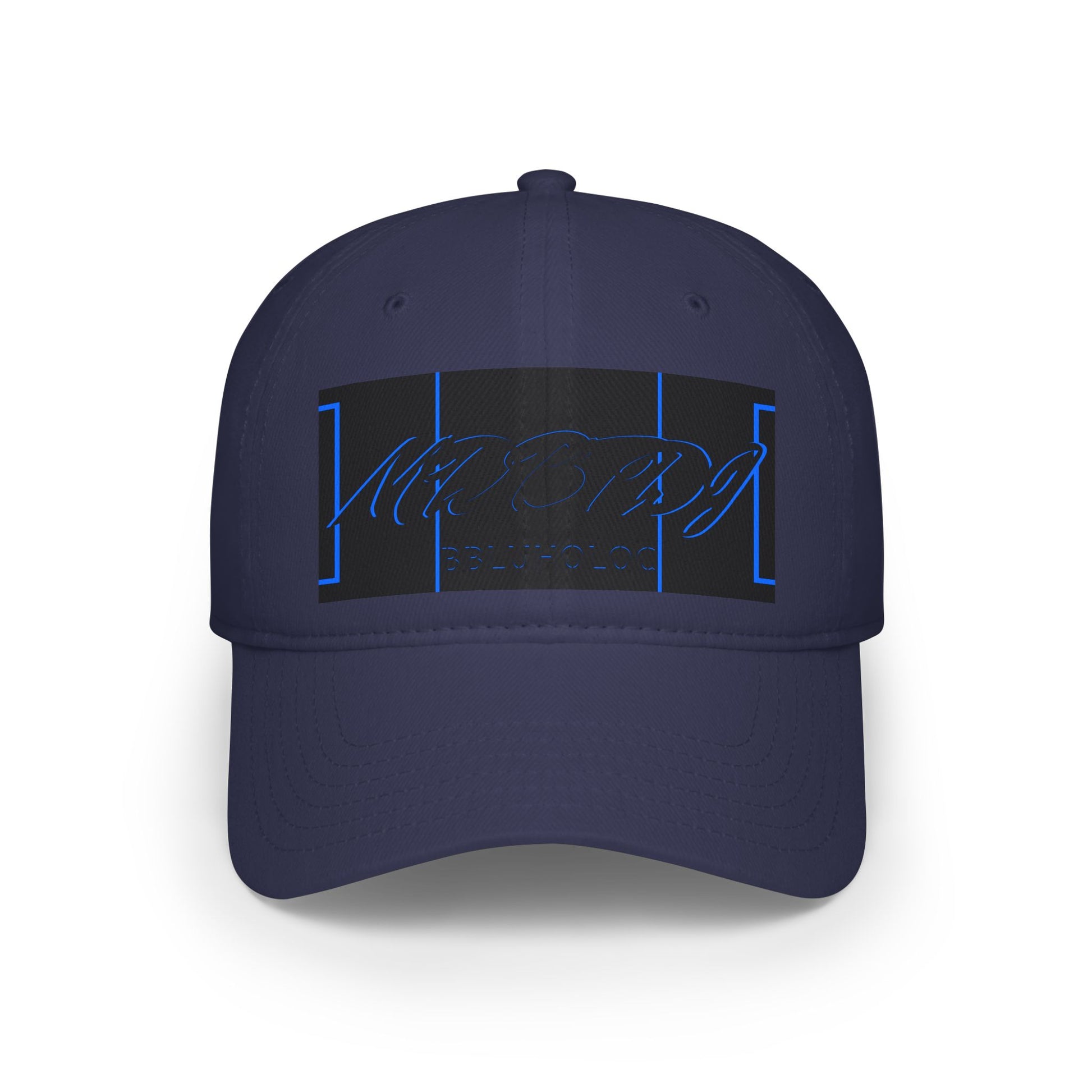 MDBTDJ#BBLUHOLOC Navy - Low Profile Baseball Cap Tattooed Dj's Limited Edition, Hats, Tattooed Djs Shop