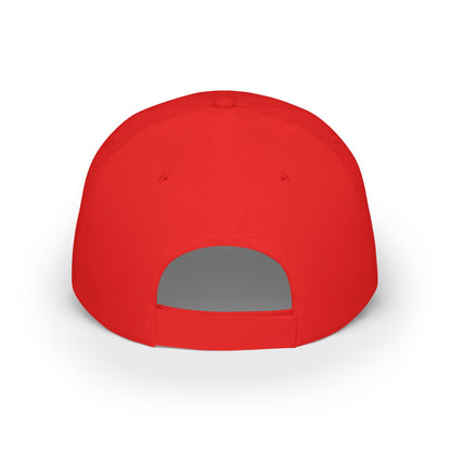 MDBTDJ#PSBWRLC Red - Low Profile Baseball Cap