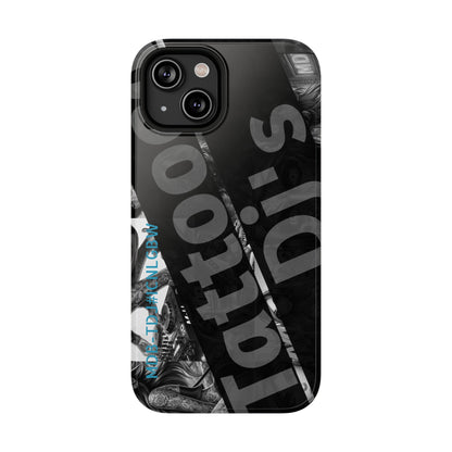 MDB-TDJ#ICNLGBW Impact-Resistant Phone Case Tattooed DJ's Limited Edition Fits Most, Phone Case, Tattooed Djs Shop