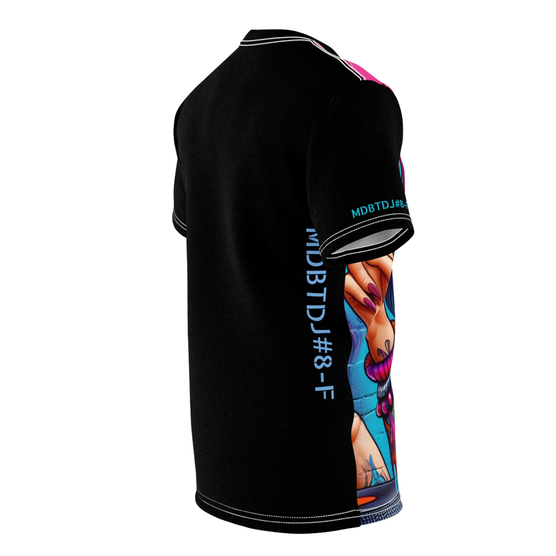 MDBTDJ#8-F Premium Tee Shirt - Tattooed Dj's Limited Edition - Unisex, T-Shirt, Clothing Tops, Tattooed Djs Shop
