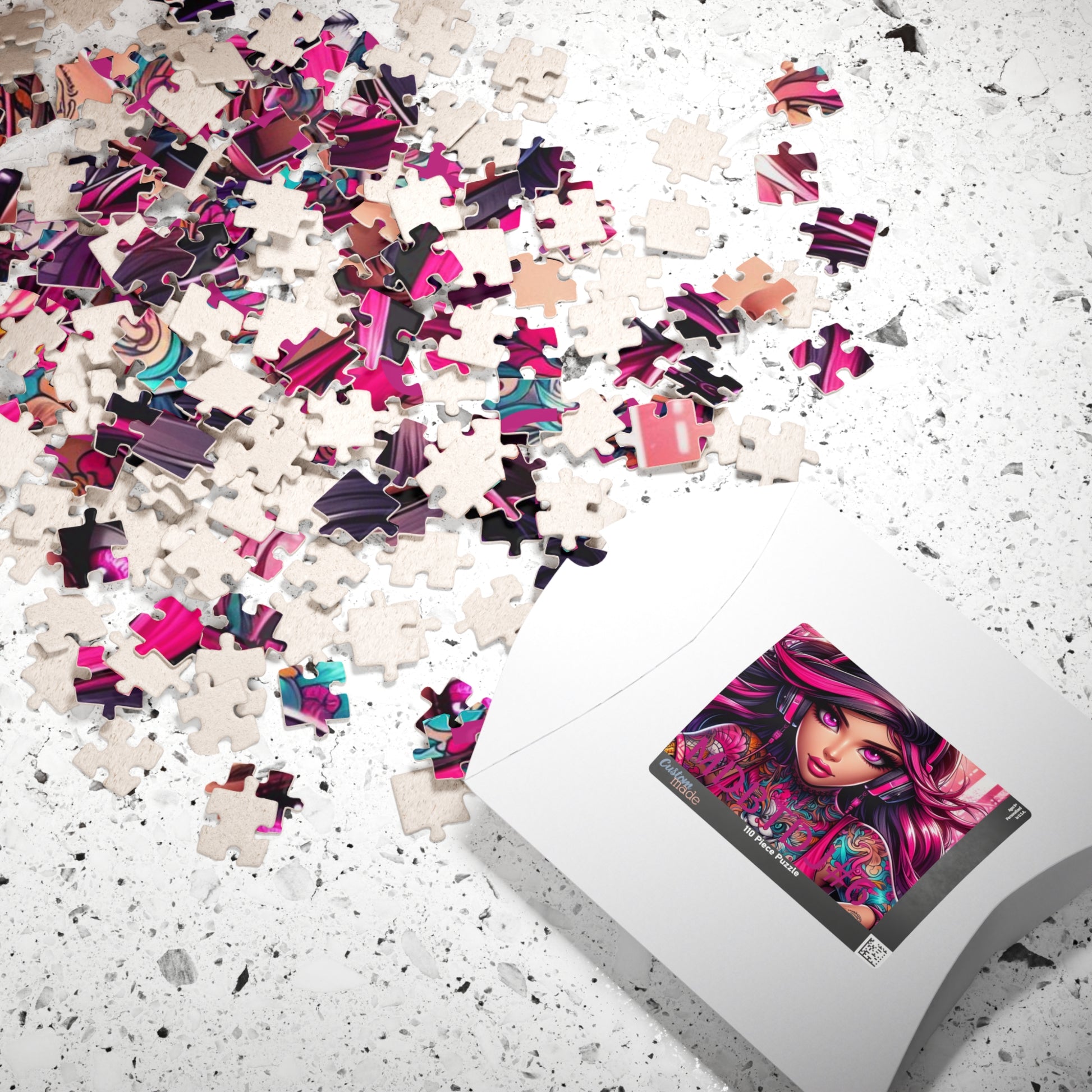 MDBTDJ#6 Puzzle (110, 252, 520, 1014-piece) Tattooed Dj's Limited Edition, Puzzle, Puzzles, Tattooed Djs Shop