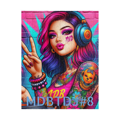 MDBTDJ#8 Puzzle (110, 252, 520, 1014-piece) Tattooed Dj's Limited Edition, Puzzle, Puzzles, Tattooed Djs Shop