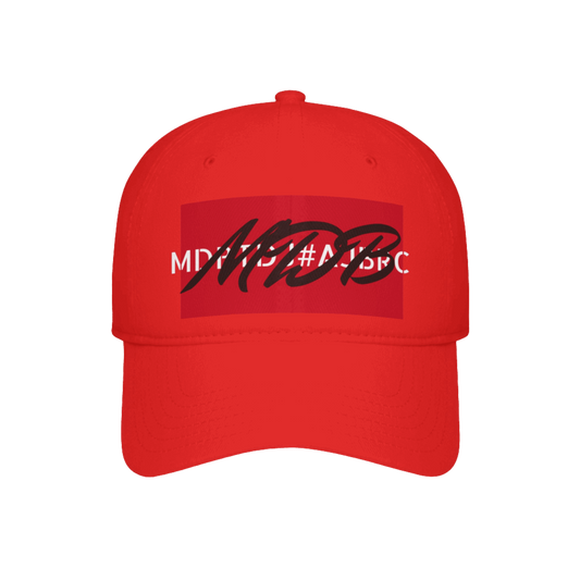 MDBTDJ #AJBRC Red - Low Profile Baseball Cap