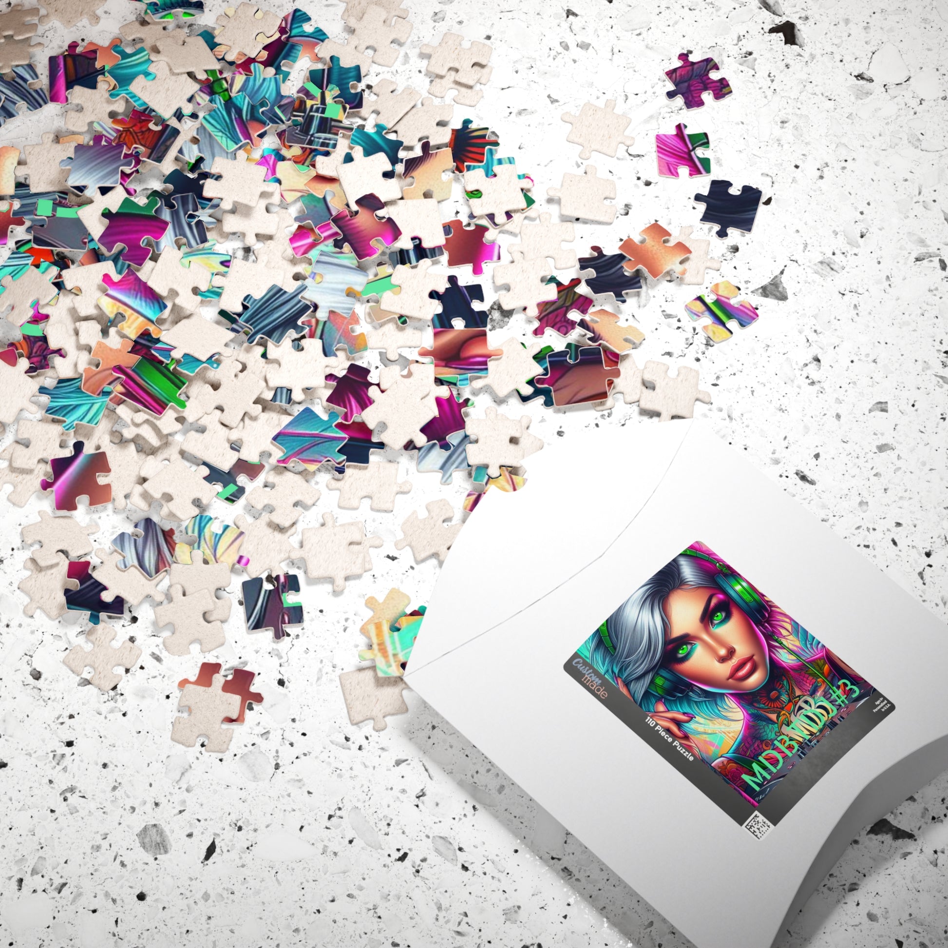 MDBTDJ#3 Puzzle (110, 252, 520, 1014-piece) Tattooed Dj's Limited Edition, Puzzle, Apparel & Accessories, Tattooed Djs Shop