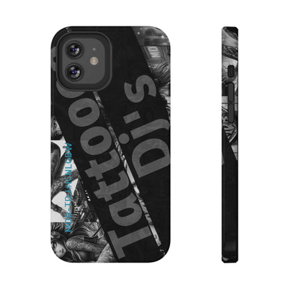 MDB-TDJ#ICNLGBW Impact-Resistant Phone Case Tattooed DJ's Limited Edition Fits Most