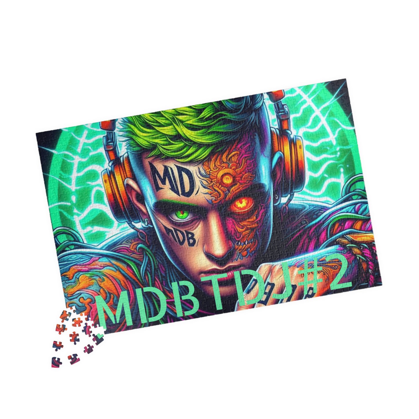 MDBTDJ#2 Puzzle (110, 252, 520, 1014-piece) Tattooed Dj's Limited Edition, Puzzle, Apparel & Accessories, Tattooed Djs Shop