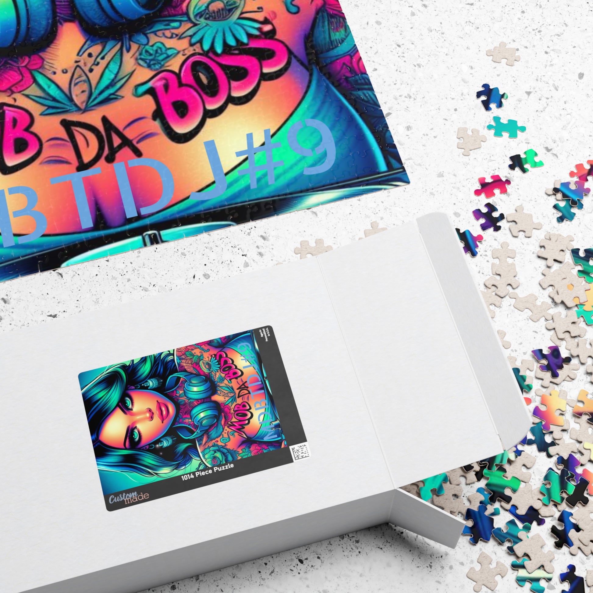 MDBTDJ#9 Puzzle (110, 252, 520, 1014-piece) Tattooed Dj's Limited Edition, Puzzle, Puzzles, Tattooed Djs Shop