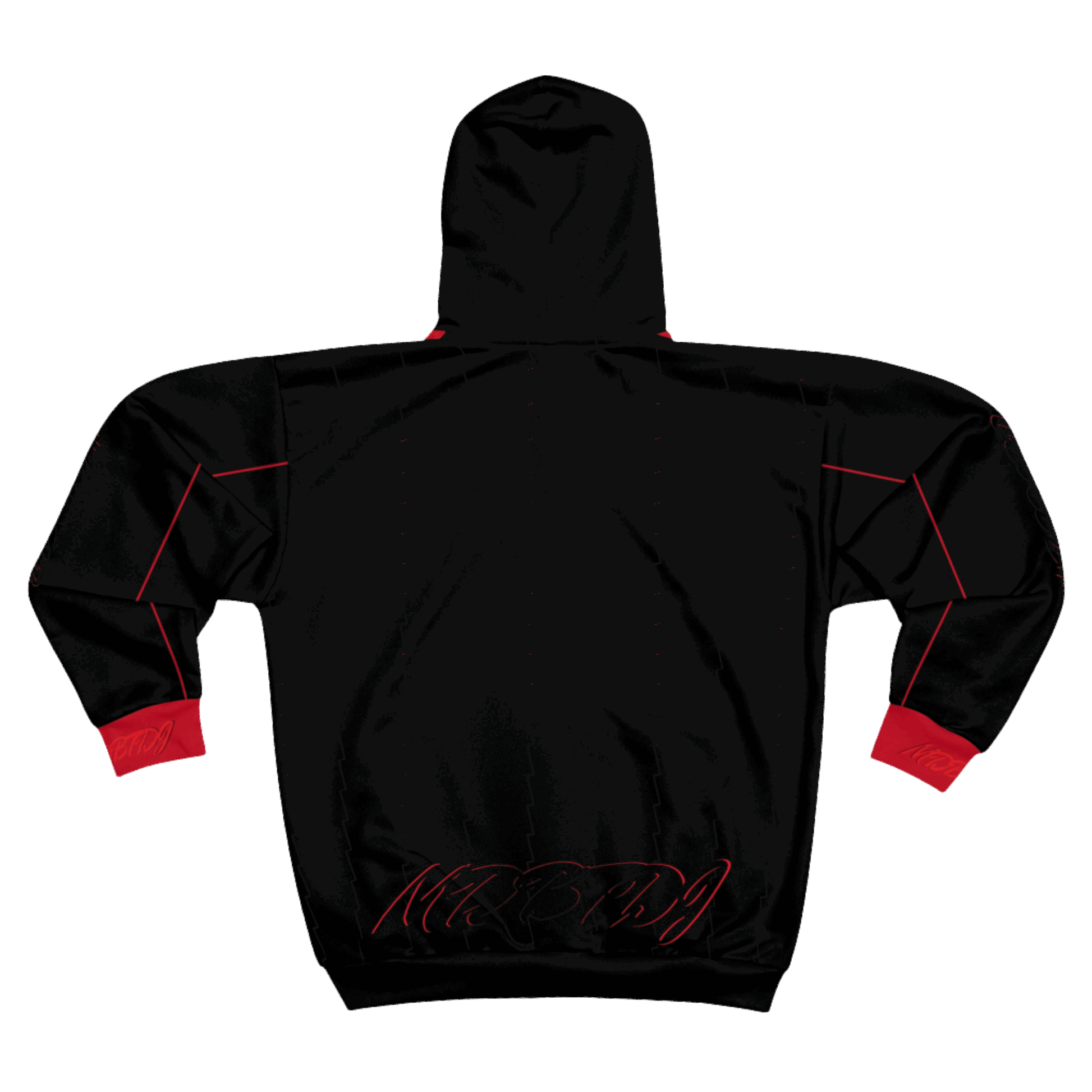 MDBTDJ#BRPSRB Unisex Zip Up Hoodie