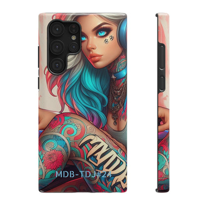 MDBTDJ#24 Impact-Resistant Phone Cases Fits most Tattooed DJ's Limited Edition, Phone Case, Tattooed Djs Shop