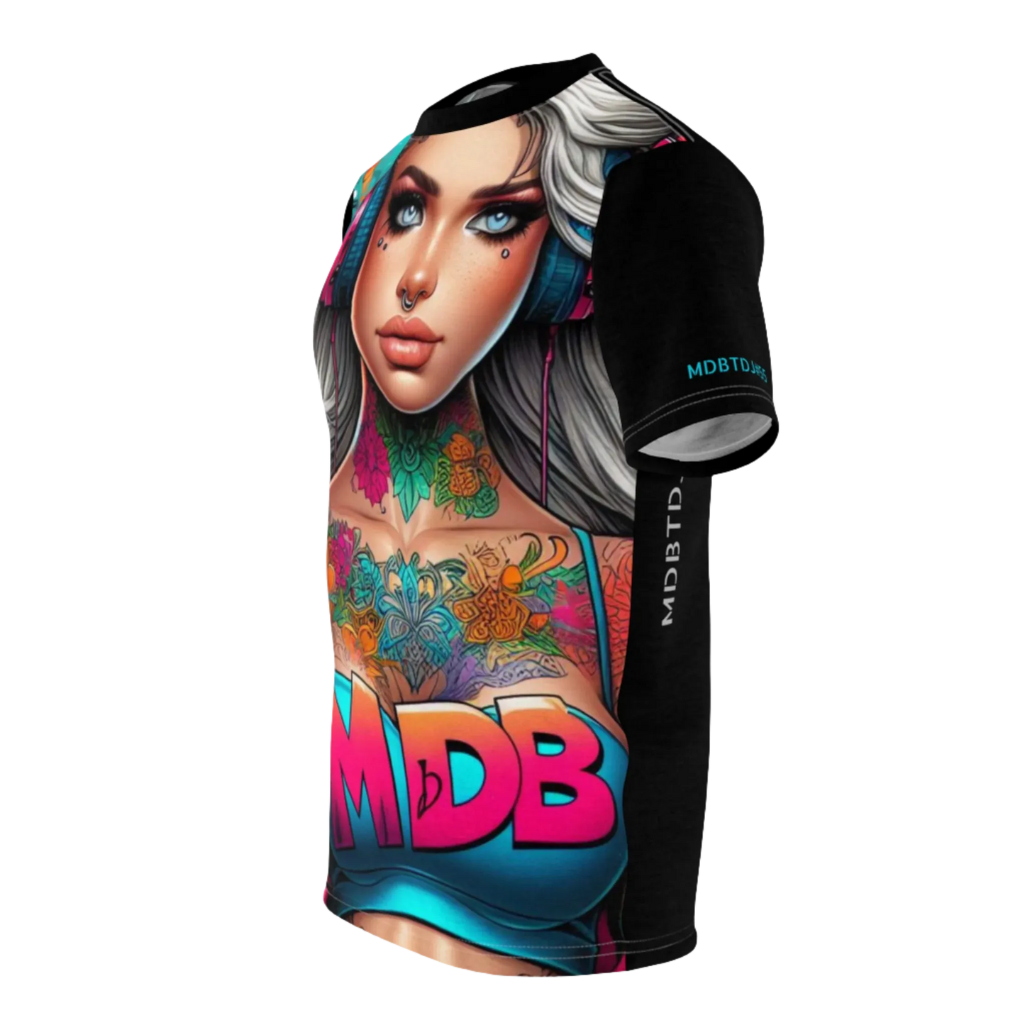 MDBTDJ#55 Premium Art Tee Shirt - Tattooed Dj's Limited Edition - Unisex