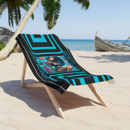 MDBTDJ#192T2DJ Beach Towel, Beach Towel, Uncategorized, Tattooed Djs Shop