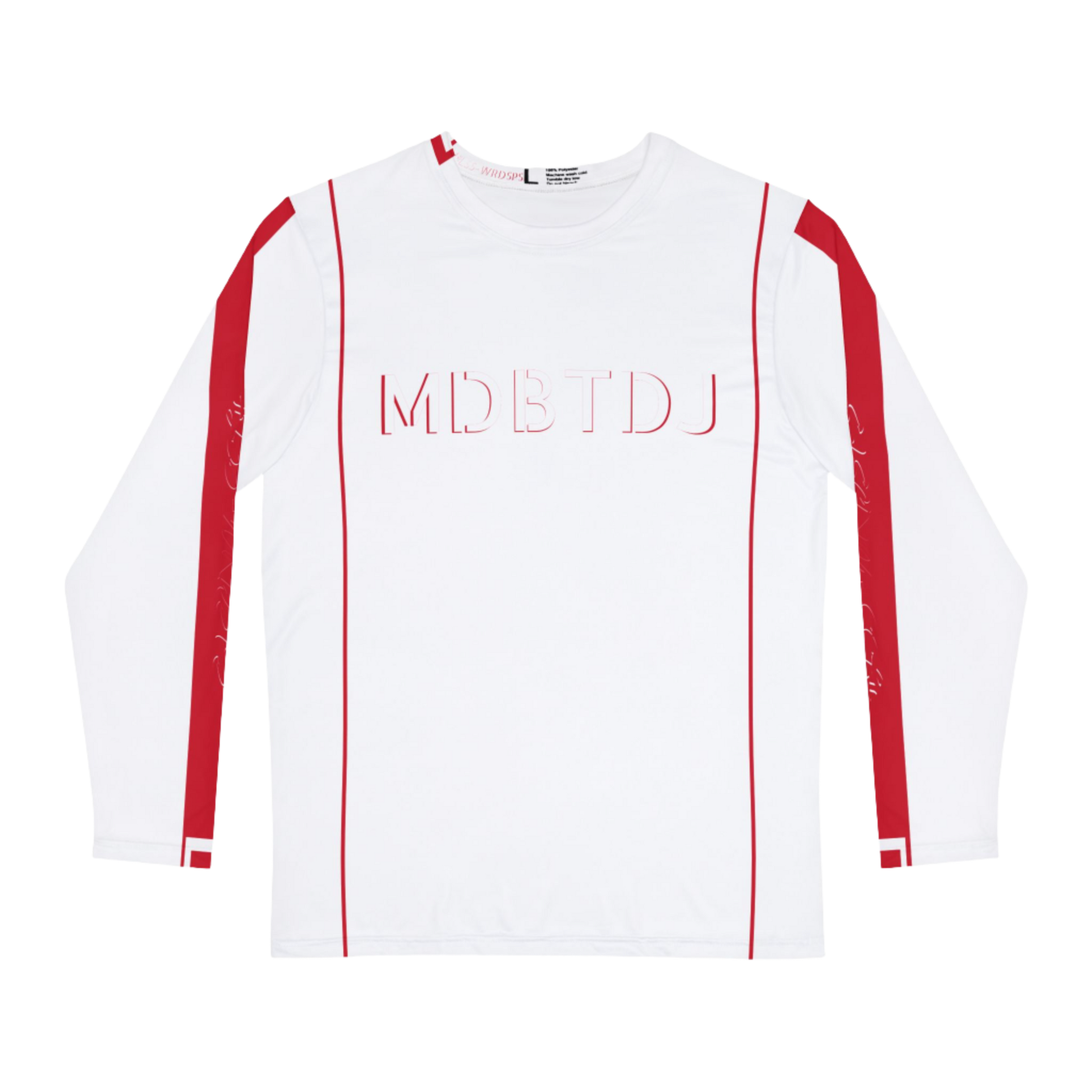 MDBTDJ#LSS-WRDSPS Premium Men's Long Sleeve Shirt, Long Sleeve Shirt, Clothing Tops, Tattooed Djs Shop