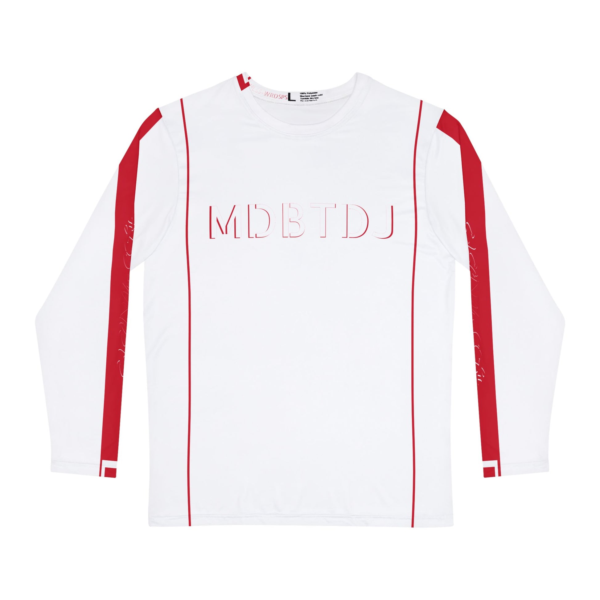 MDBTDJ#LSS-WRDSPS Premium Men's Long Sleeve Shirt, Long Sleeve Shirt, Clothing Tops, Tattooed Djs Shop