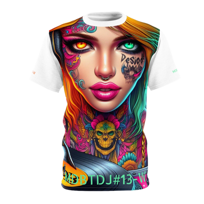 MDBTDJ#13-W Premium Tee Shirt - Tattooed Dj's Limited Edition - Unisex