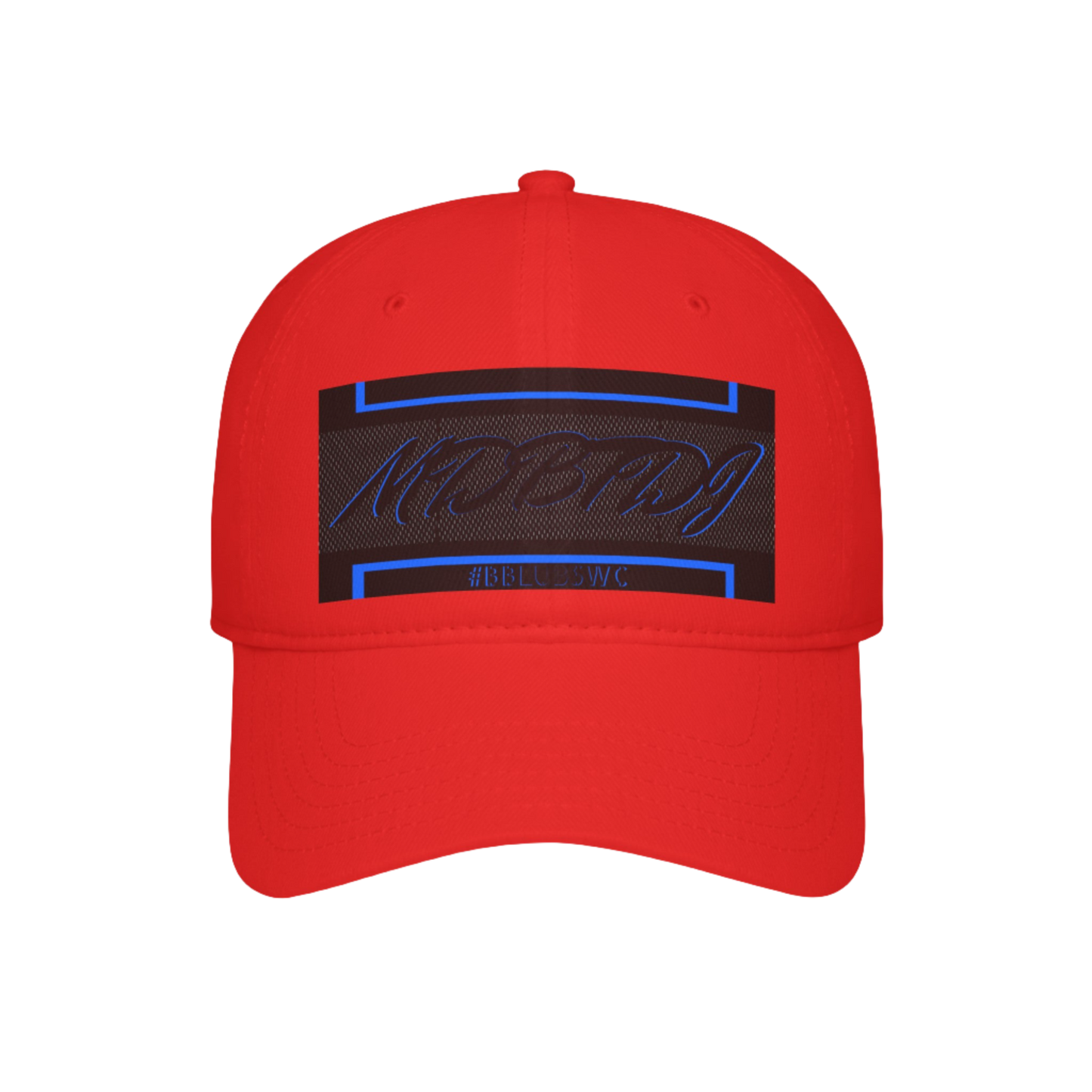 MDBTDJ #BBLUBSWC Red - Low Profile Baseball Cap