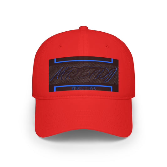 MDBTDJ #BBLUBSWC Red - Low Profile Baseball Cap, Hats, Hats, Tattooed Djs Shop