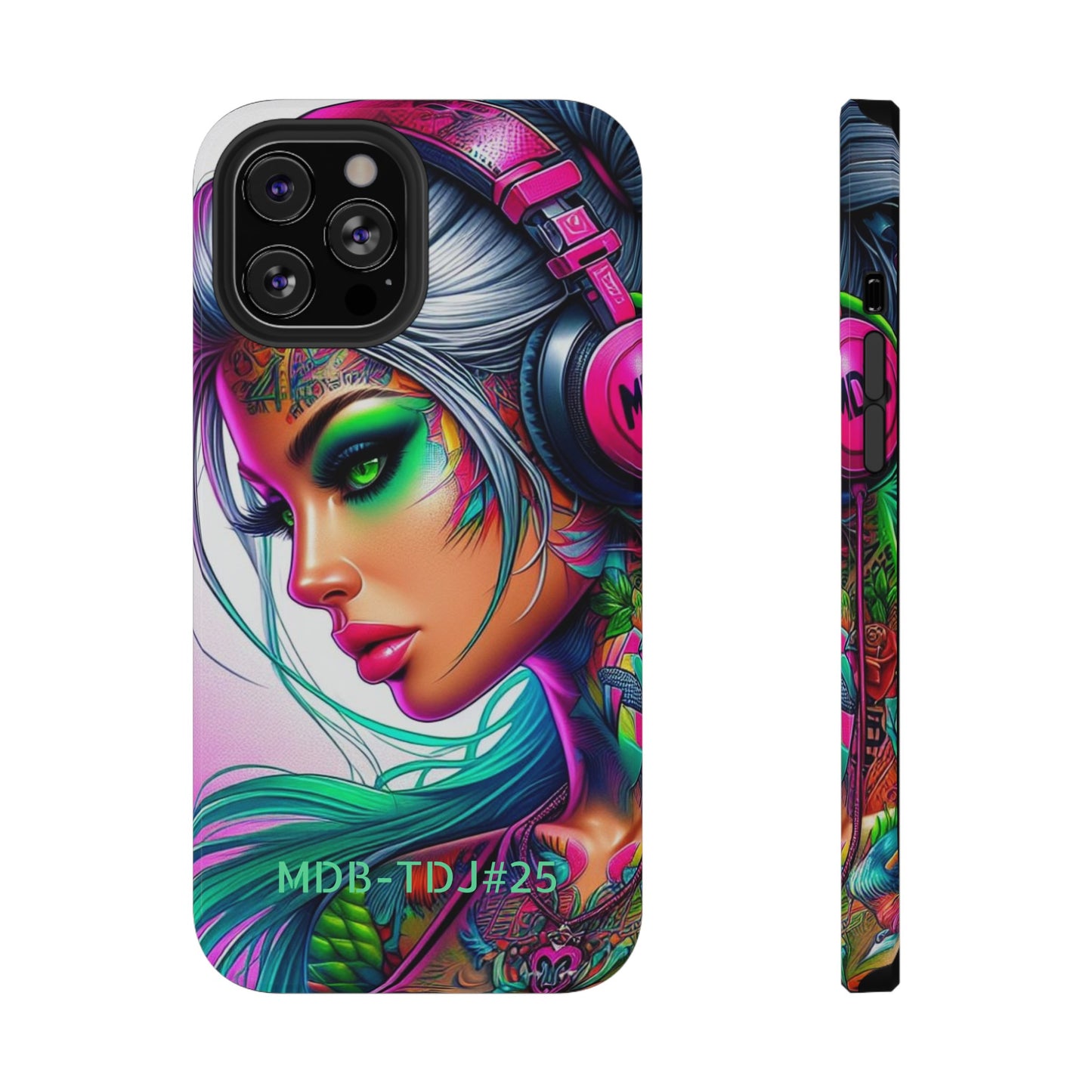 MDBTDJ#25 Impact-Resistant Phone Cases Fits most Tattooed DJ's Limited Edition, Phone Case, Tattooed Djs Shop