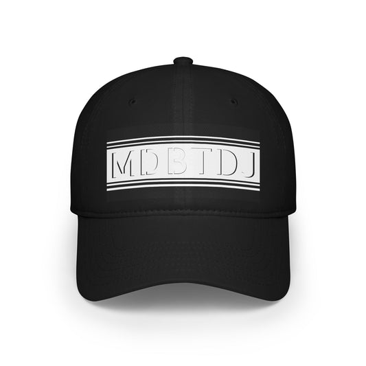 MDBTDJ#PSBWBWC Black - Low Profile Baseball Cap, Hats, Hats, Tattooed Djs Shop