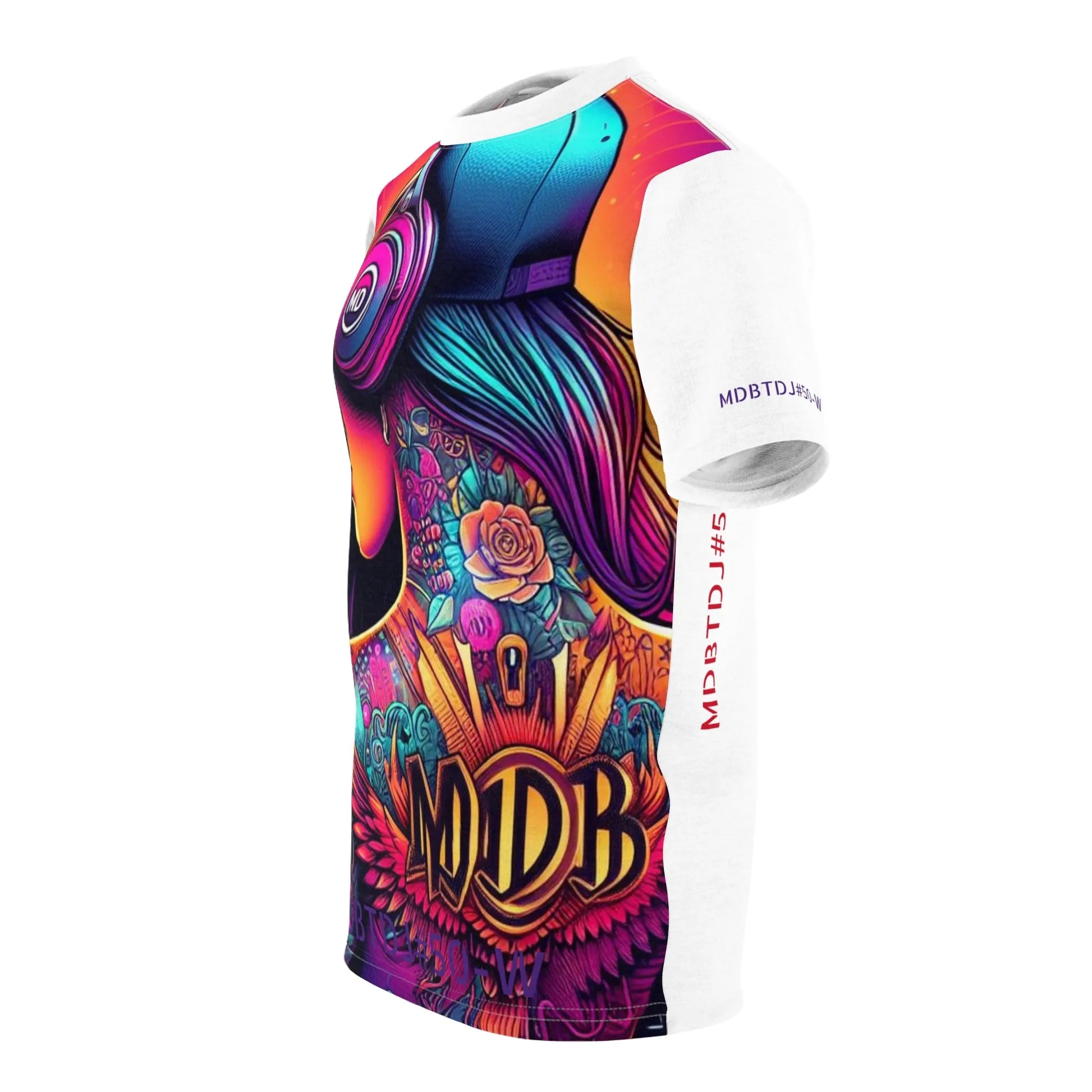 MDBTDJ#50-W Premium Art Tee Shirt - Tattooed Dj's Limited Edition - Unisex, T-Shirt, T-Shirts, Tattooed Djs Shop