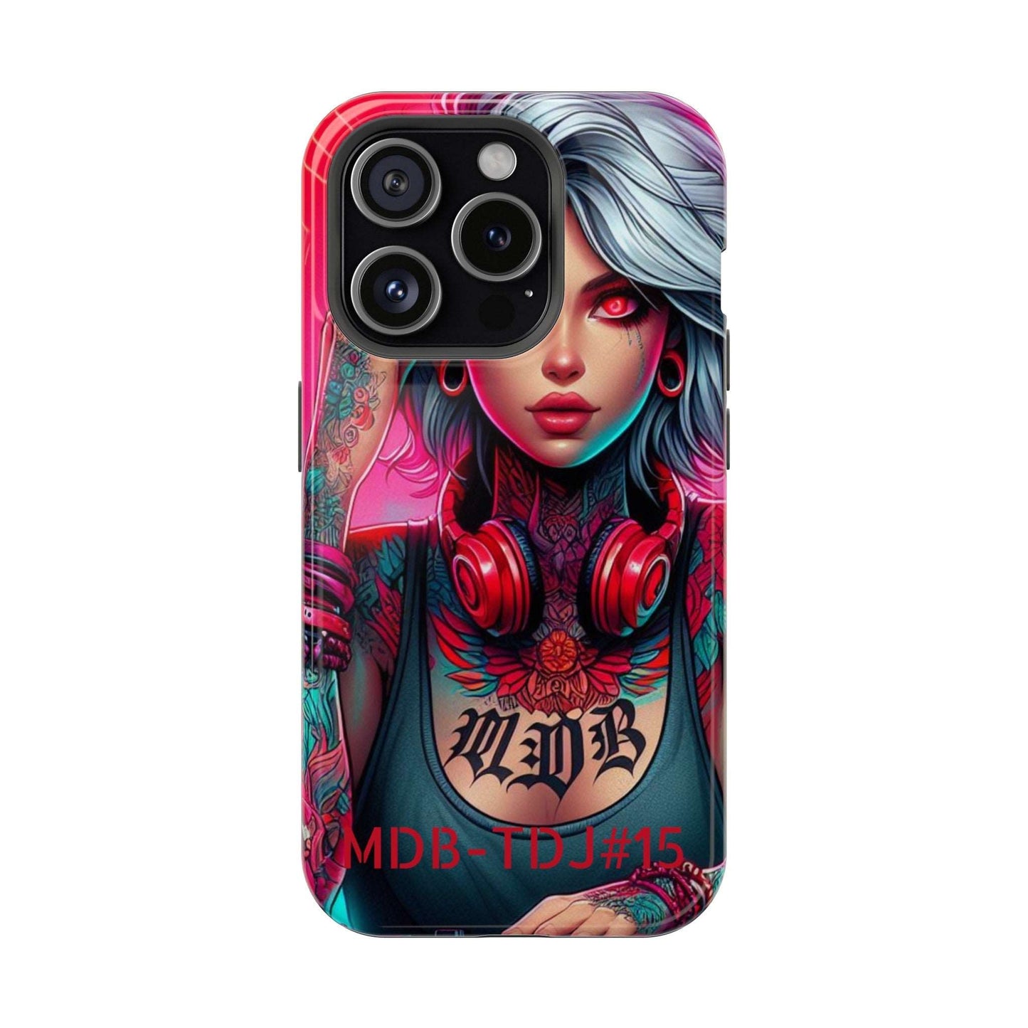 MDBTDJ#15 Impact-Resistant Phone Cases Fits most Tattooed DJ's Limited Edition