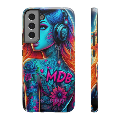 MDBTDJ#21 Impact-Resistant Phone Cases Fits most Tattooed DJ's Limited Edition, Phone Case, Tattooed Djs Shop