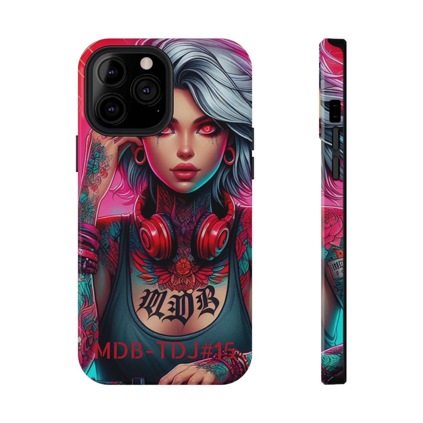 MDBTDJ#15 Impact-Resistant Phone Cases Fits most Tattooed DJ's Limited Edition