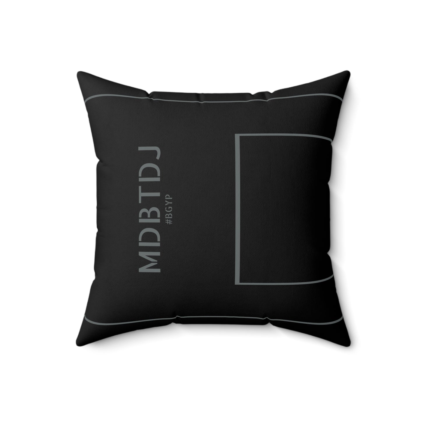 MDBTDJ#BGYP Spun Polyester Square Pillow