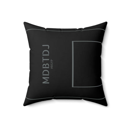 MDBTDJ#BGYP Spun Polyester Square Pillow