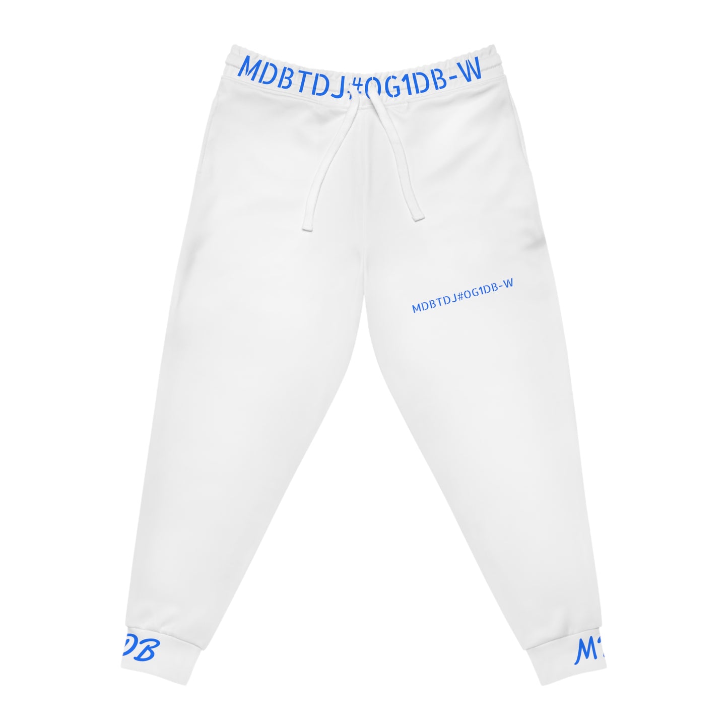 MDBTDJ#OG1DB-W Athletic Joggers Tattooed DJ's Limited Edition, All Over Prints, Tattooed Djs Shop