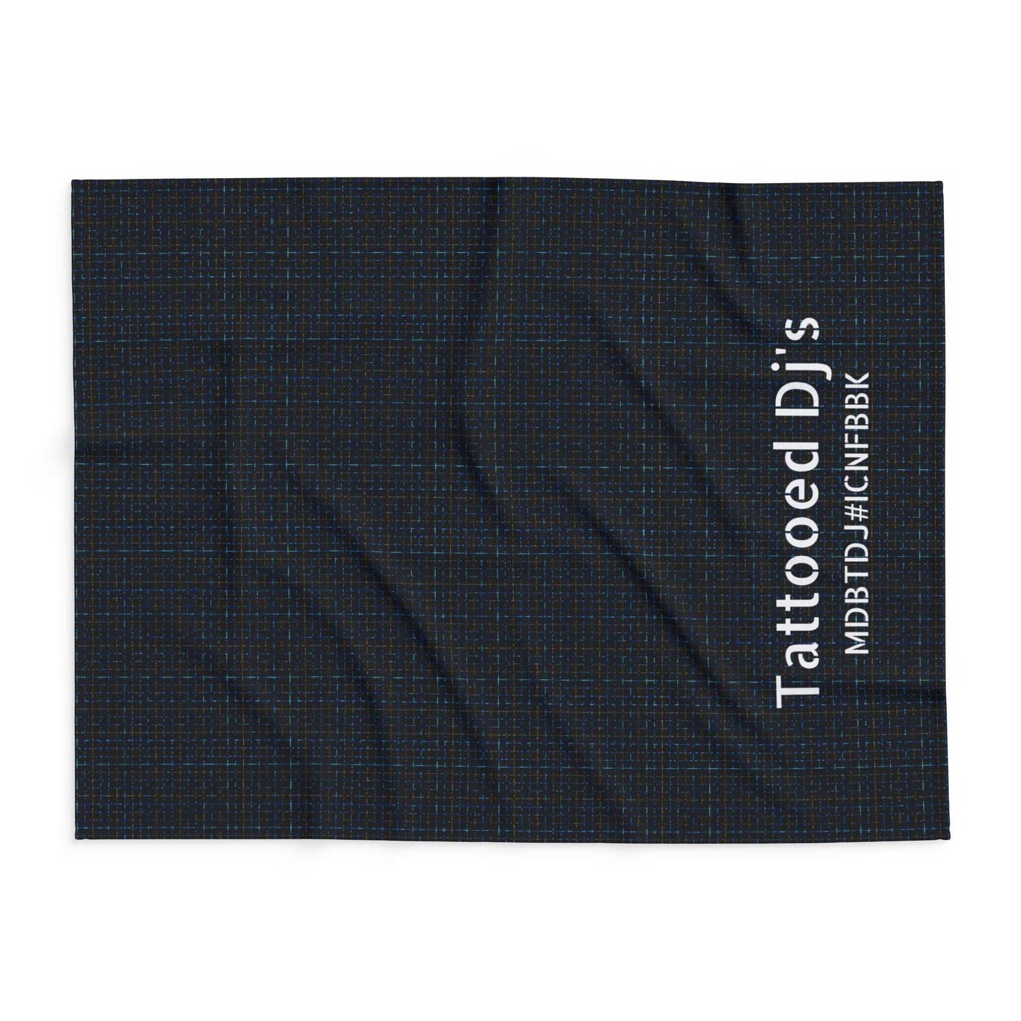MDBTDJ#ICNFBBK Fleece Blanket Tattooed Dj's Limited Edition, Home Decor, Tattooed Djs Shop