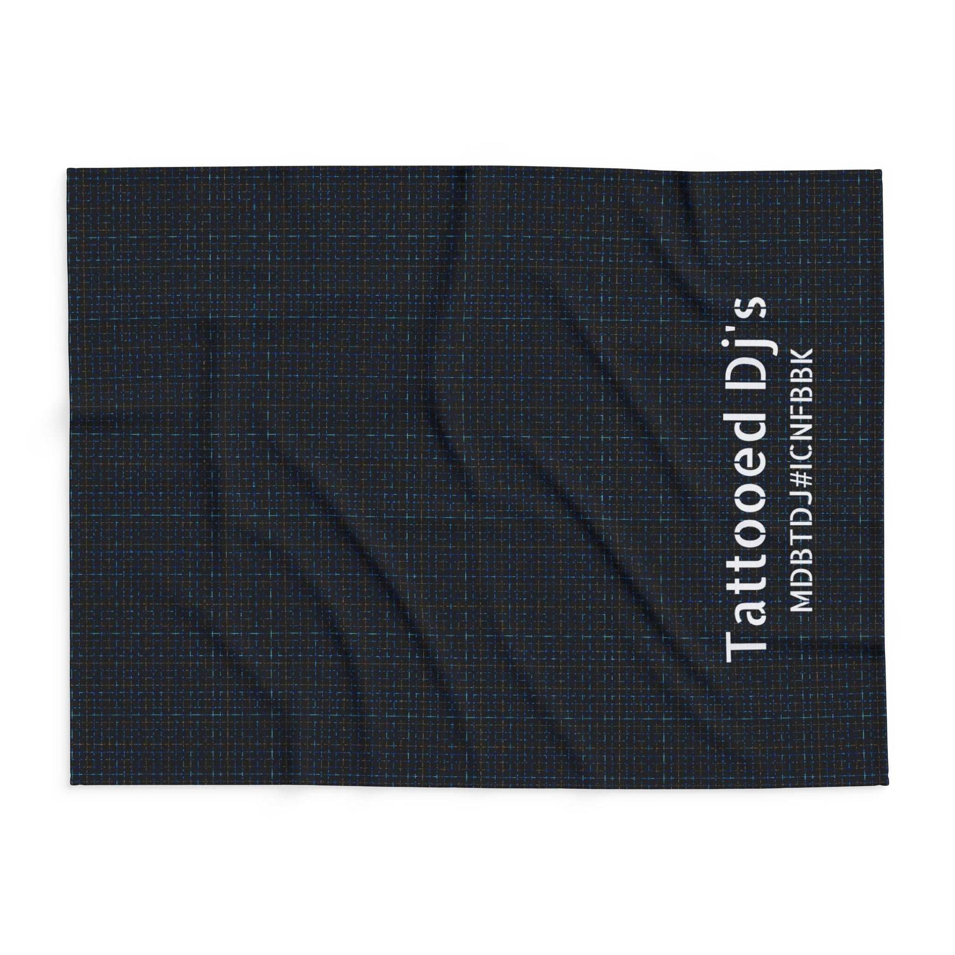 MDBTDJ#ICNFBBK Fleece Blanket Tattooed Dj's Limited Edition, Home Decor, Tattooed Djs Shop