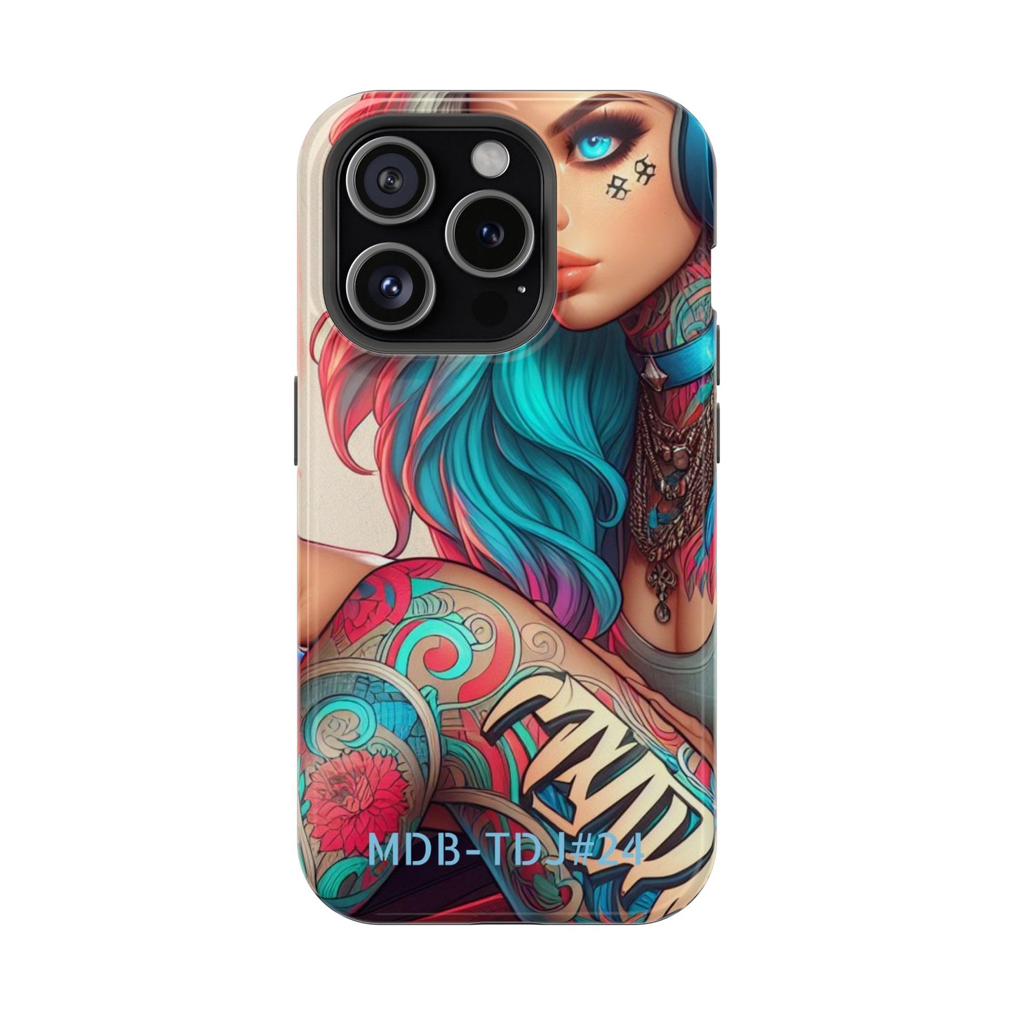 MDBTDJ#24 Impact-Resistant Phone Cases Fits most Tattooed DJ's Limited Edition, Phone Case, Tattooed Djs Shop