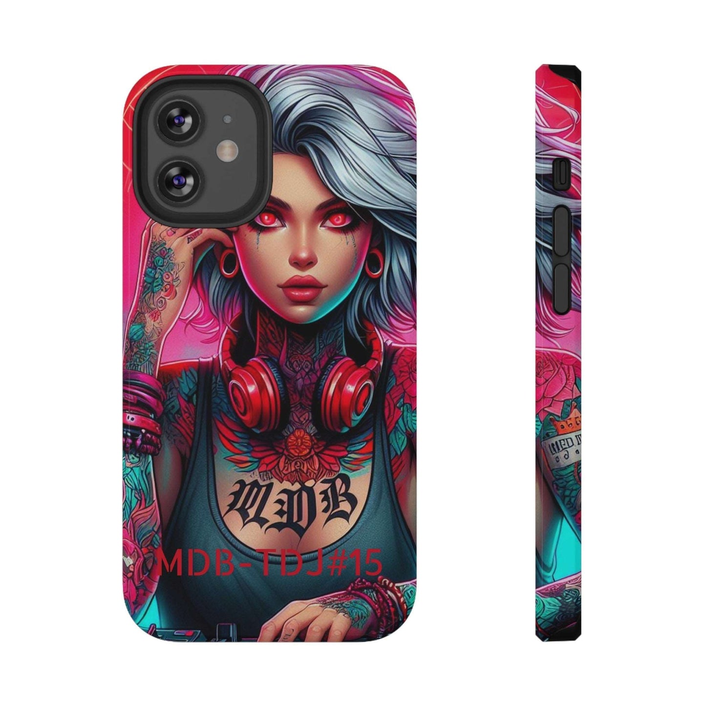 MDBTDJ#15 Impact-Resistant Phone Cases Fits most Tattooed DJ's Limited Edition