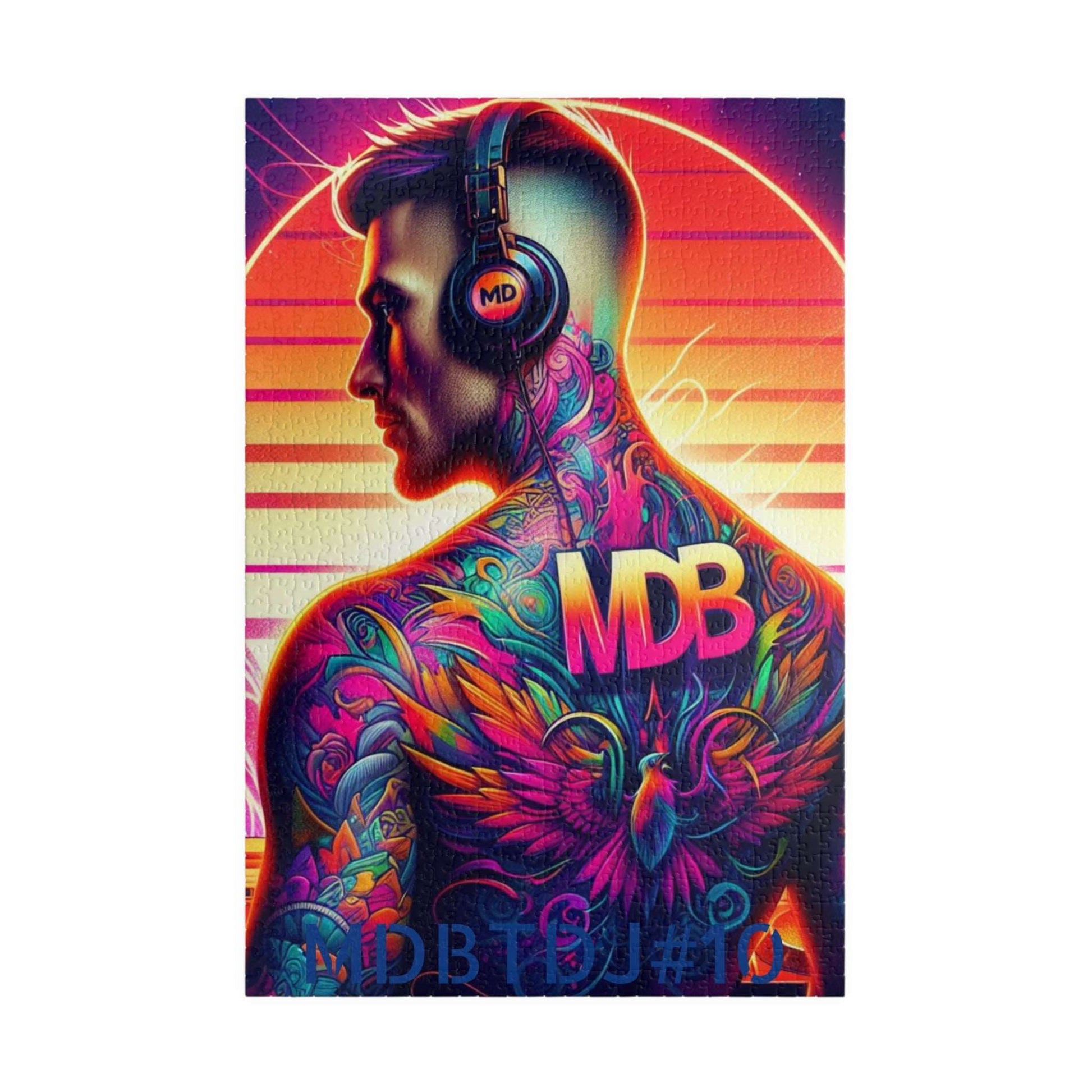 MDBTDJ#10 Puzzle (110, 252, 520, 1014-piece) Tattooed Dj's Limited Edition