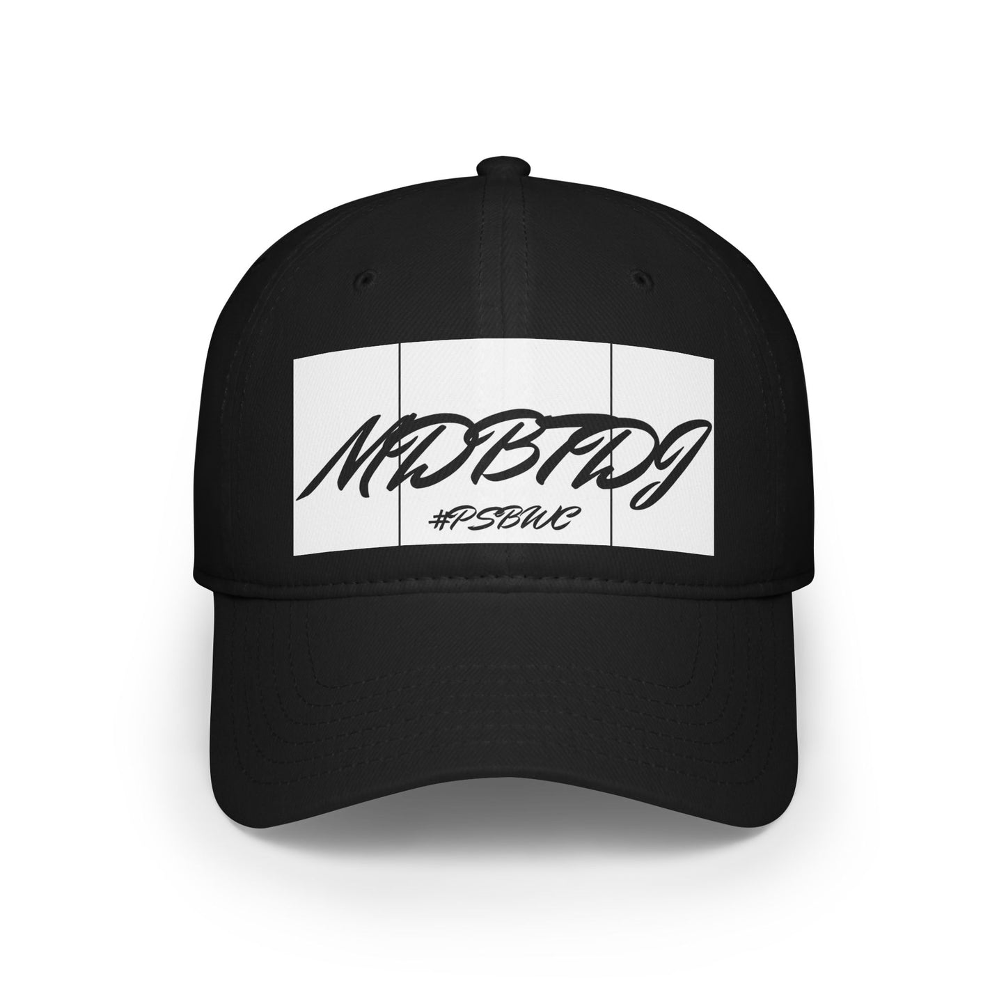 MDBTDJ#PSBWC Black - Low Profile Baseball Cap