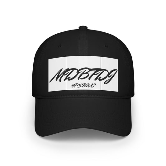 MDBTDJ#PSBWC Black - Low Profile Baseball Cap, Hats, Hats, Tattooed Djs Shop